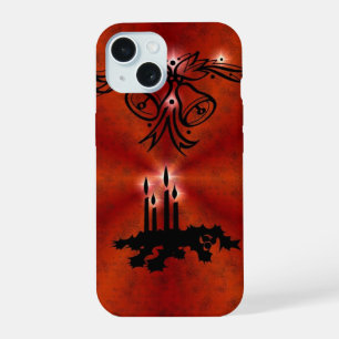 Advent, Christmas Magic on Red iPhone 15 Case