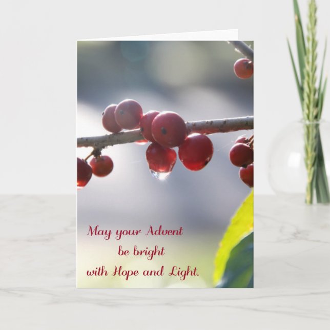 Advent Greeting Card (Front)