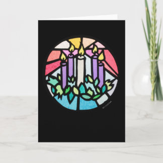advent holiday card