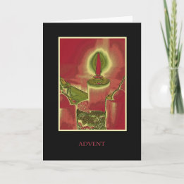 advent holiday card