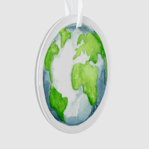 Advent Jesse Tree Globe Ornament