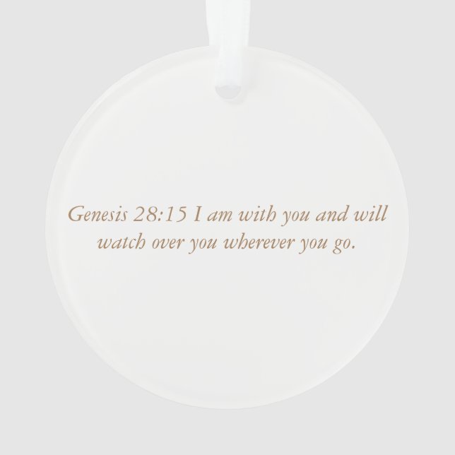 Advent Jesse Tree Ladder Ornament (Back)