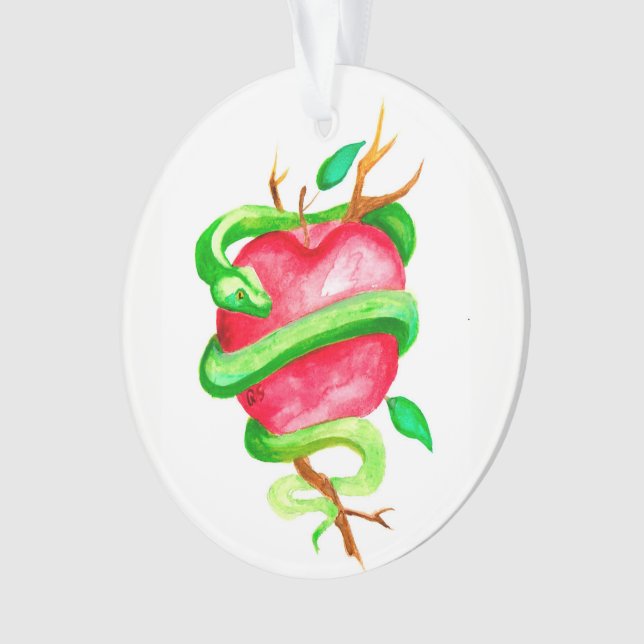 Advent Jesse Tree Snake Ornament (Front)