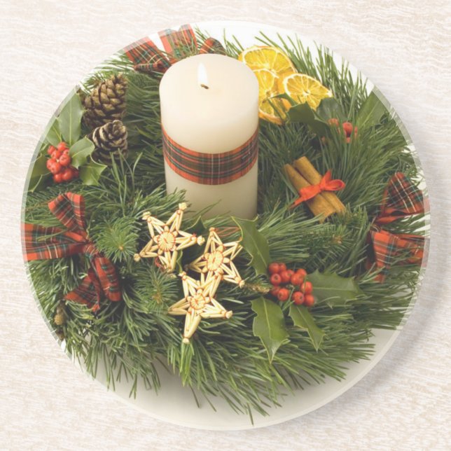 Advent Wreath Coaster (Front)