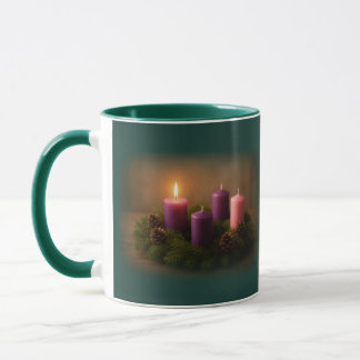Advent Wreath – First Week of Advent Coffee Mug