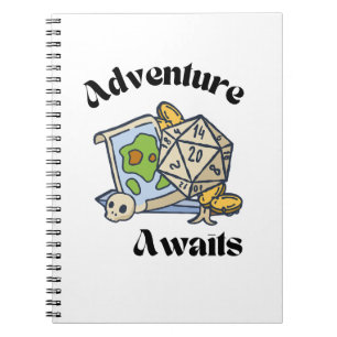 Adventue Awaits Notebook