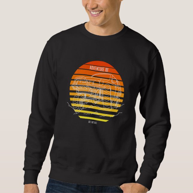 Adventure 101 4runner Into The Sun Sweatshirt (Front)