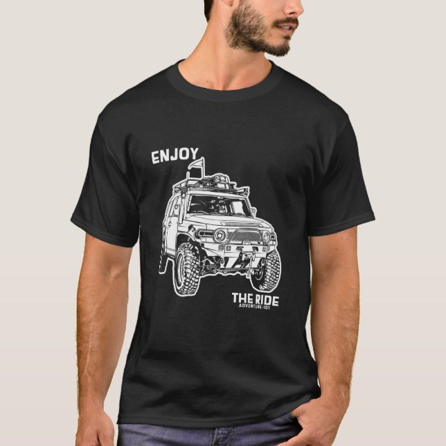 Adventure 101  FJ Cruiser 2 T-Shirt (Front)