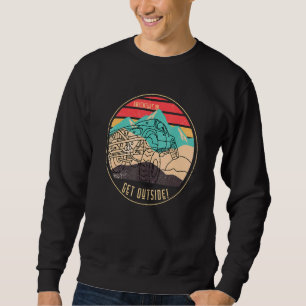 Adventure 101 Tacoma Into The Great Outdoors Overl Sweatshirt