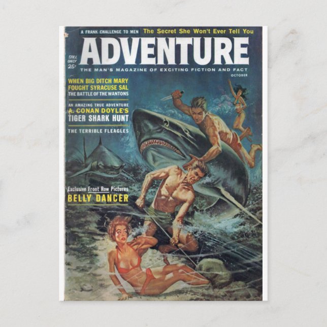 Adventure 1 postcard (Front)