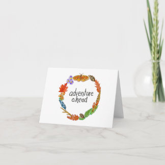 Adventure Ahead Greeting Card