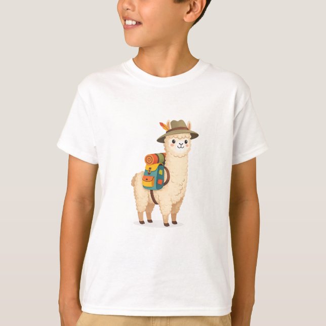 Adventure Alpaca T-Shirt (Front)