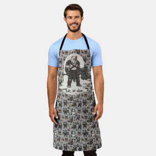 adventure American Bulldog gladiator dog T-Shirt Apron