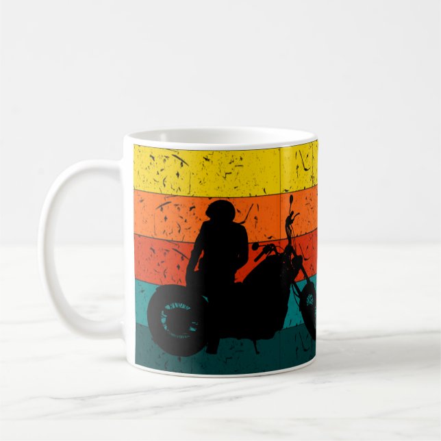  Adventure and Cycling Inspired Design Coffee Mug (Left)