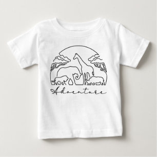Adventure and Safari in Africa Baby T-Shirt