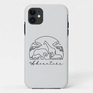 Adventure and Safari in Africa iPhone 11 Case