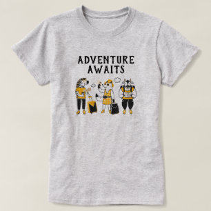 Adventure Awaits Animals T-Shirt