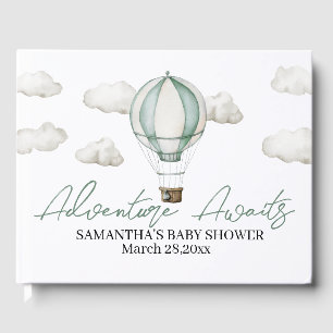 Adventure Awaits Baby Shower Guest Book