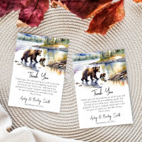 Adventure awaits bear cub with mum baby shower