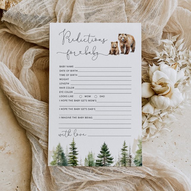 Adventure awaits bear predictions for baby (Creator Uploaded)