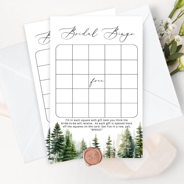 Adventure awaits bridal shower bingo game (Creator Uploaded)