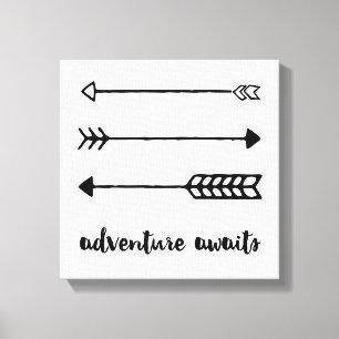 Adventure Awaits Canvas Print