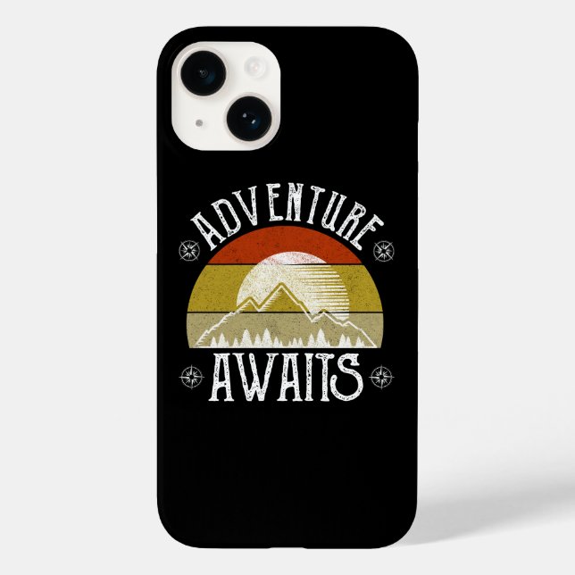 Adventure Awaits Case-Mate iPhone Case (Back)
