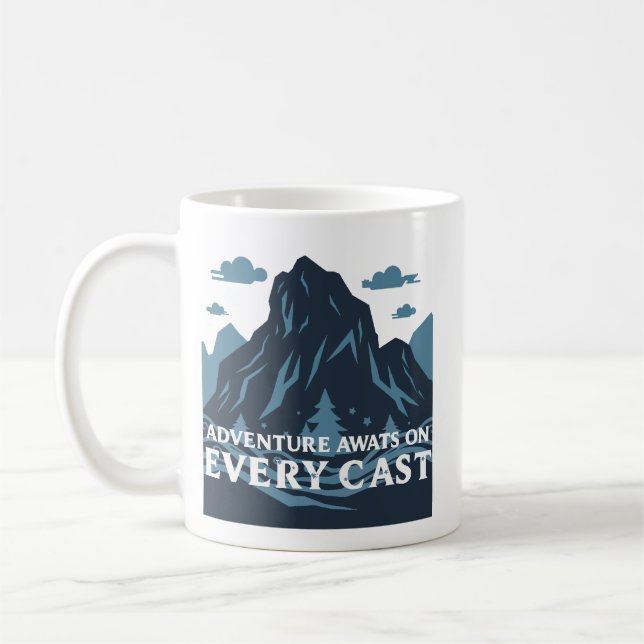  Adventure Awaits Coffee Mug (Left)