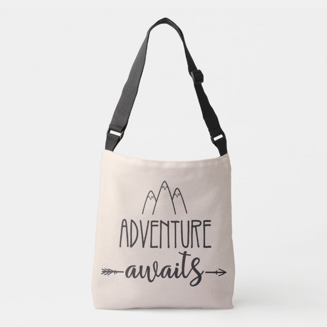 Adventure Awaits Crossbody Bag (Front)