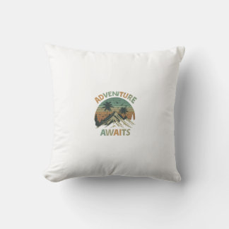 Adventure Awaits Cushion