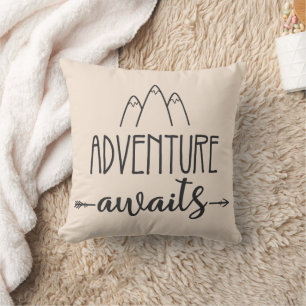 Adventure Awaits Cushion