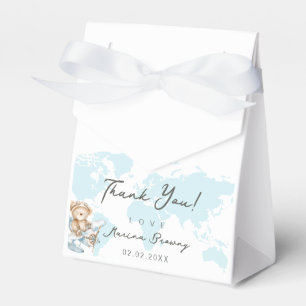 Adventure awaits, Cute flying teddy bear Favour Box