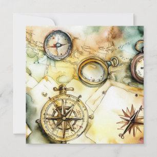 Adventure Awaits: Discovery Edition, A Baby Shower Invitation