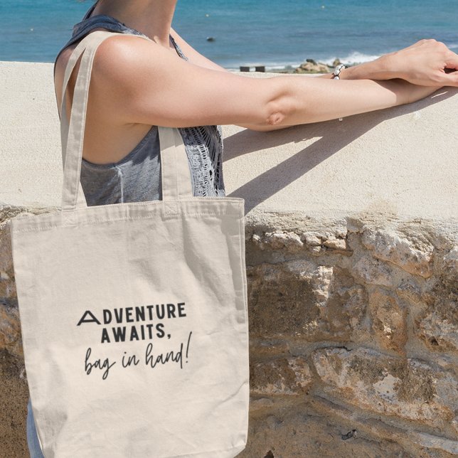 Adventure Awaits Explorer Traveller Globetrotter Tote Bag (Get yours now and embark on endless adventures with a tote that speaks to your heart!)