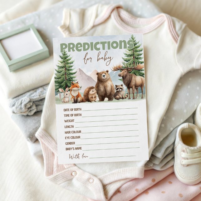 Adventure Awaits Forest Predictions Game Invitation (Creator Uploaded)