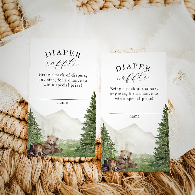 Adventure Awaits Gender Neutral Baby Shower Enclosure Card (Creator Uploaded)