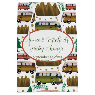 Adventure Awaits: Gender Neutral Baby Shower Medium Gift Bag