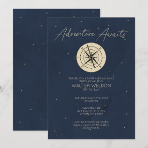 Adventure Awaits Going Away Party Invitation