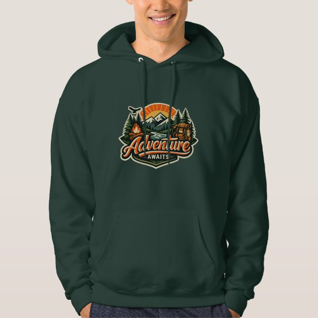 Adventure Awaits Hoodie (Front)