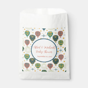 Adventure Awaits Hot Air Balloon Baby Shower Favour Bags