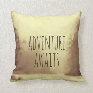 Adventure Awaits II Pillow