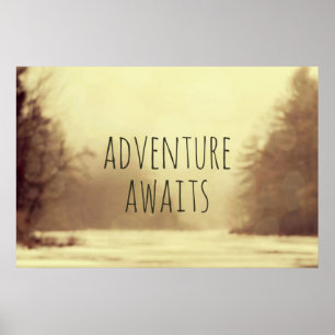 Adventure Awaits II Poster
