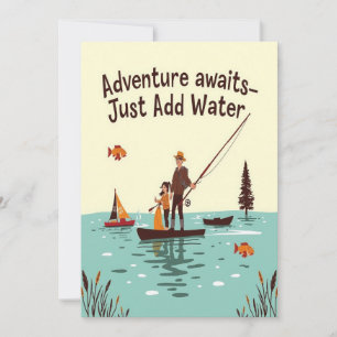 Adventure Awaits Invitation