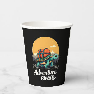 Adventure Awaits is Hiking Adventures is Outdoor A Paper Cups