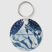 Adventure Awaits Key Chain