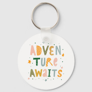 Adventure Awaits Key Ring