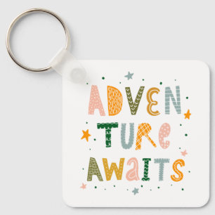 Adventure Awaits Key Ring
