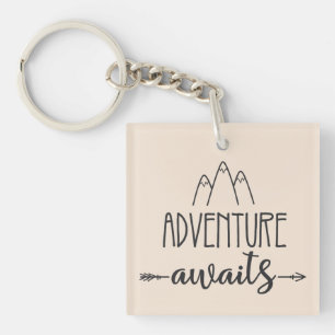 Adventure Awaits Key Ring