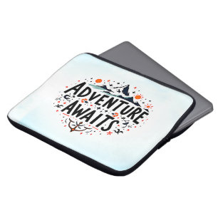 Adventure Awaits Laptop Sleeve