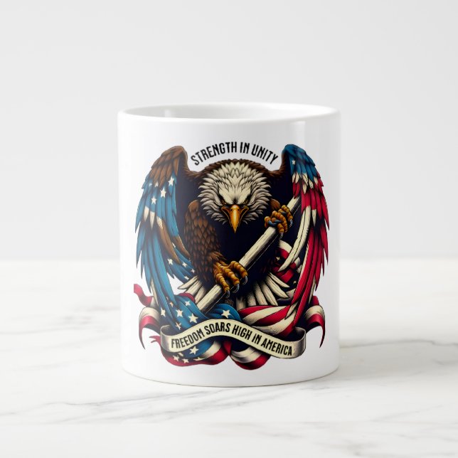 Adventure Awaits Large Coffee Mug (Front)